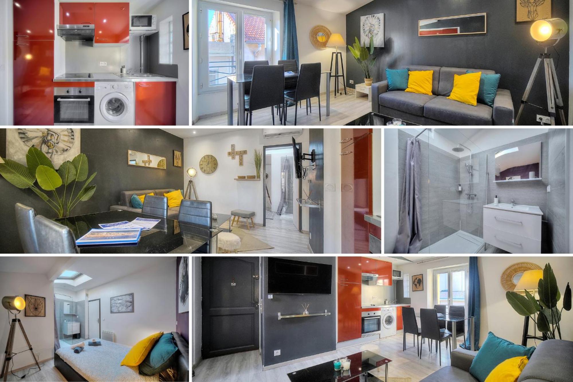 Apartamento Le Chris - Centre - Wifi - Verriere Cote D'Azur Cannes Habitación foto